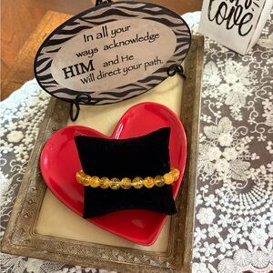 Joy of the Verse – 8mm Citrine Bracelet